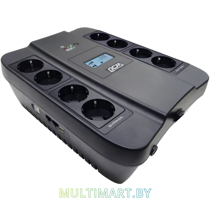 Источник бесперебойного питания Powercom Spider SPD-550U LCD USB